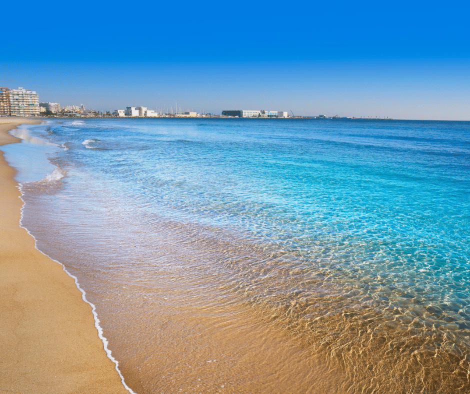 Playa santa pola