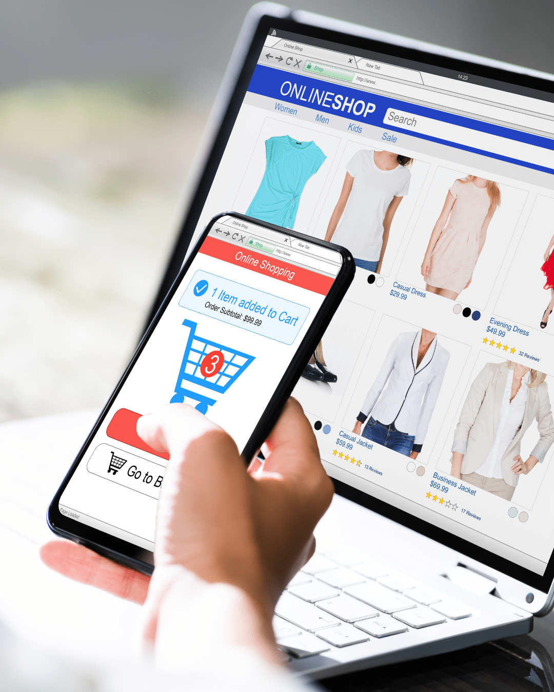 diseño tienda online madrid